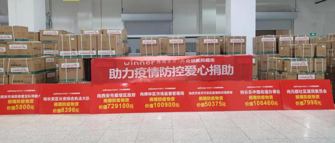 助力西安疫情防控，bevictor伟德捐赠近四百万防疫物资已到达